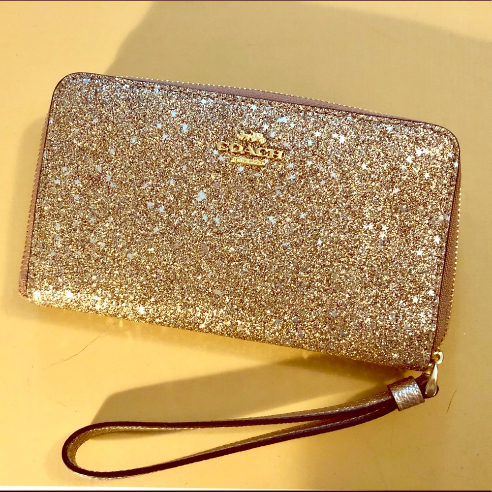 NEW Coach cell phone holder/wallet